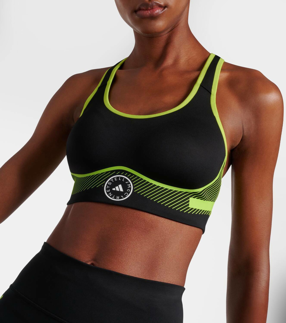 Adidas by Stella McCartney Printed sports bra