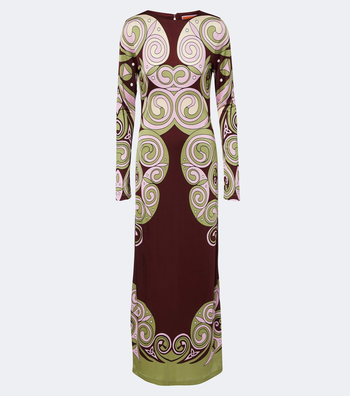 La DoubleJ Kells Swirl jersey maxi dress