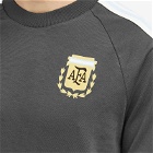 Adidas Men's Argentina OG 3 Stripe T-Shirt in Utility Black