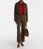 Vince Suede blouson jacket