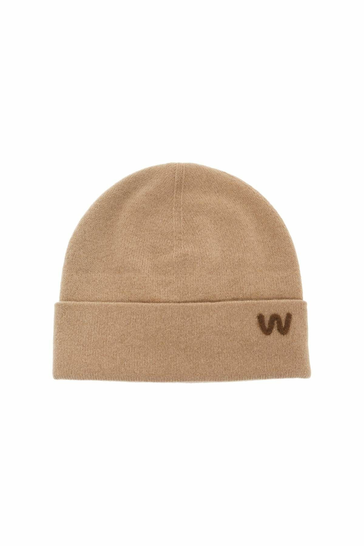 WEEKEND MAX MARA cashmere beanie hat for Beige Weekend Max Mara display picture 1