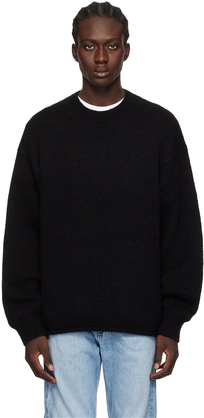Photo: Jacquemus Black Les Classiques 'Le Pull Jacquemus' Sweater