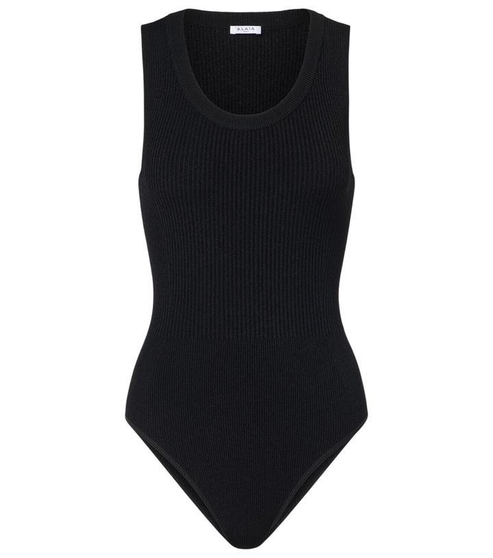 Photo: Alaïa Ribbed-knit bodysuit
