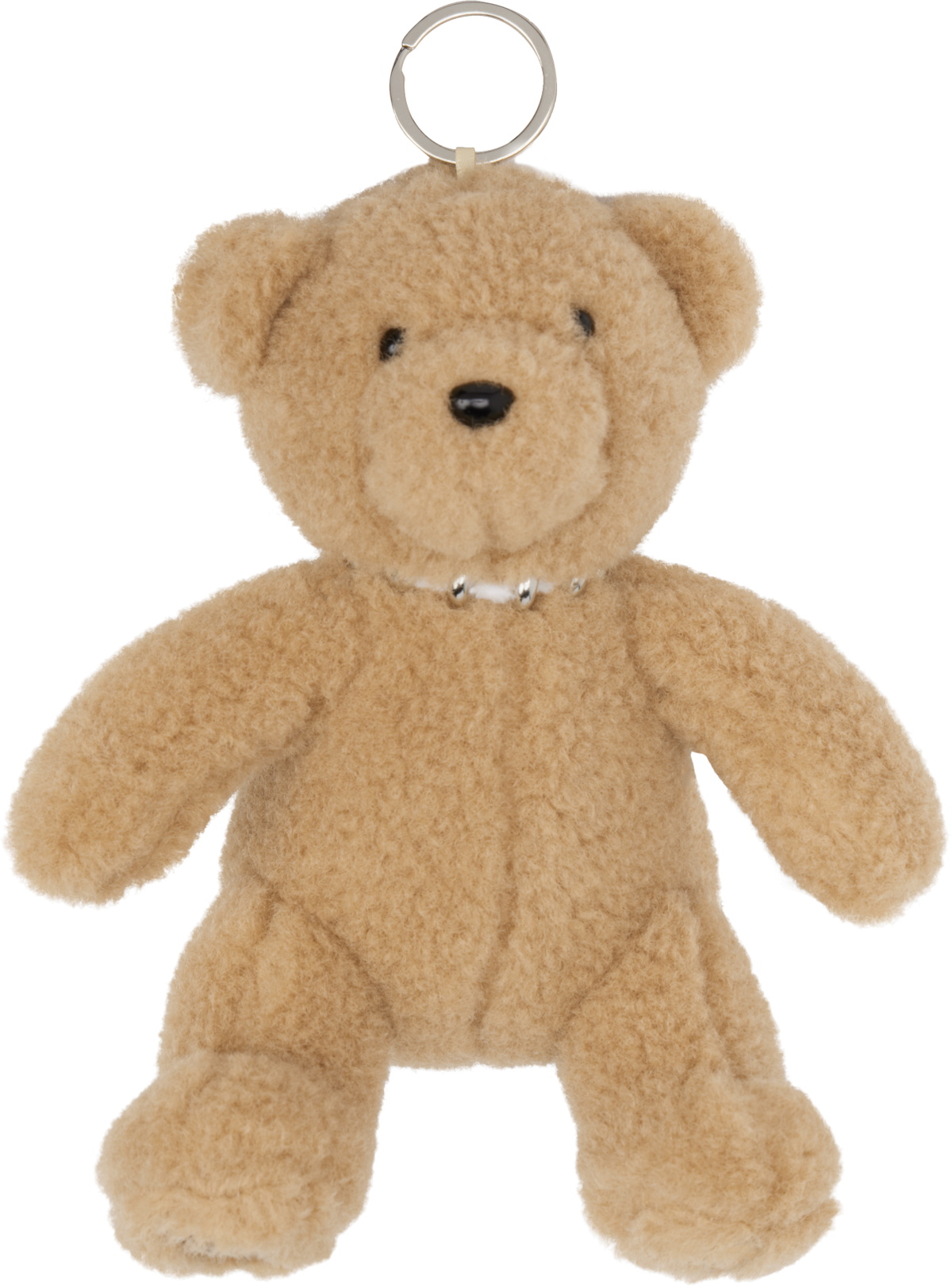 Palm Angels Brown 'Bear in Mind' Keychain