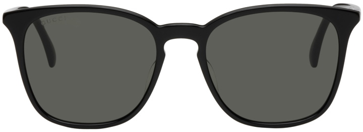 Photo: Gucci Black Square Sunglasses