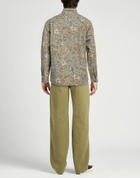 Maison Kitsuné Mens Shirt in Sage green