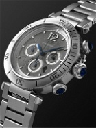 Cartier - Pasha de Cartier Automatic Chronograph 41mm Stainless Steel Watch, Ref. No. WSPA0027