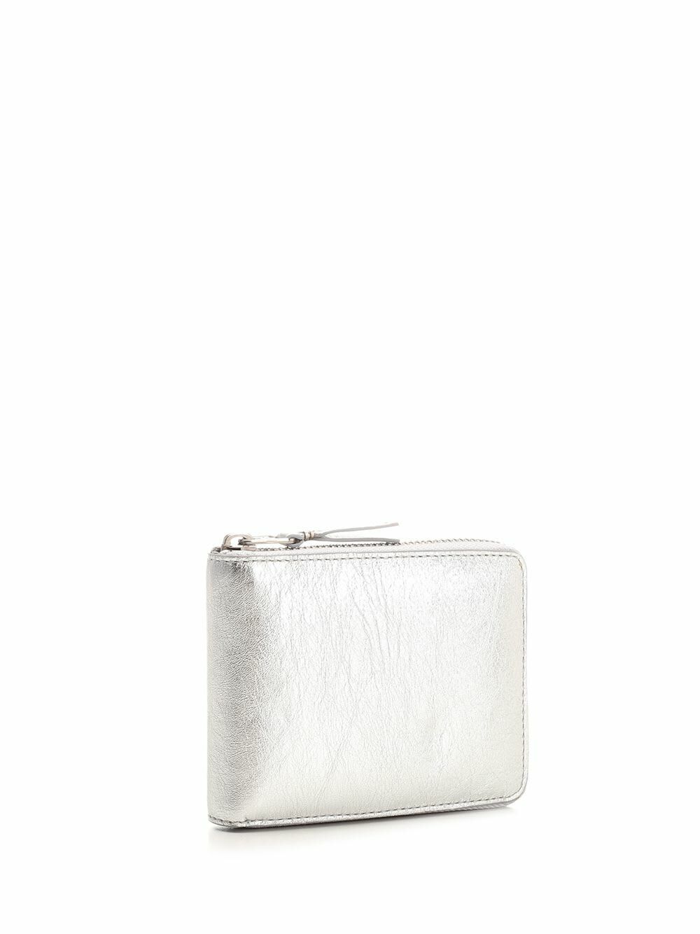 Comme des Garçons Wallet Small Silver Wallet