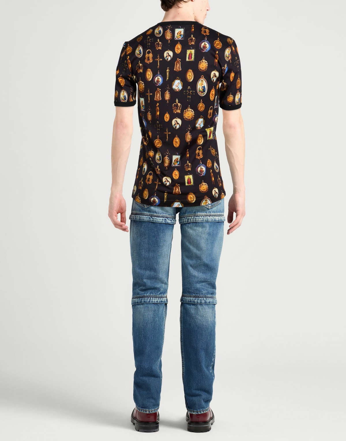 Dolce & gabbana Mens T-shirt in Black