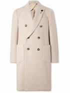 Lardini - Double-Breasted Wool-Blend Coat - Neutrals