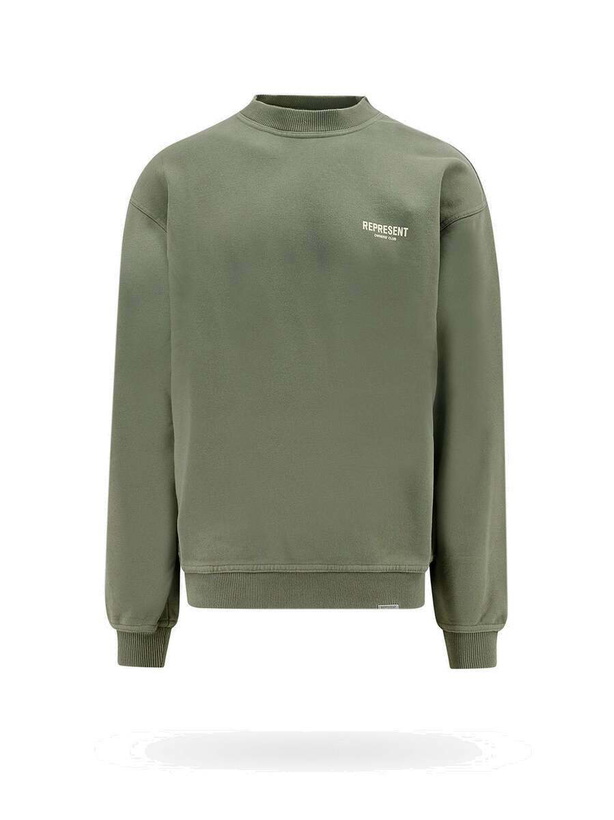 Photo: Represent   Sweatshirt Green   Mens