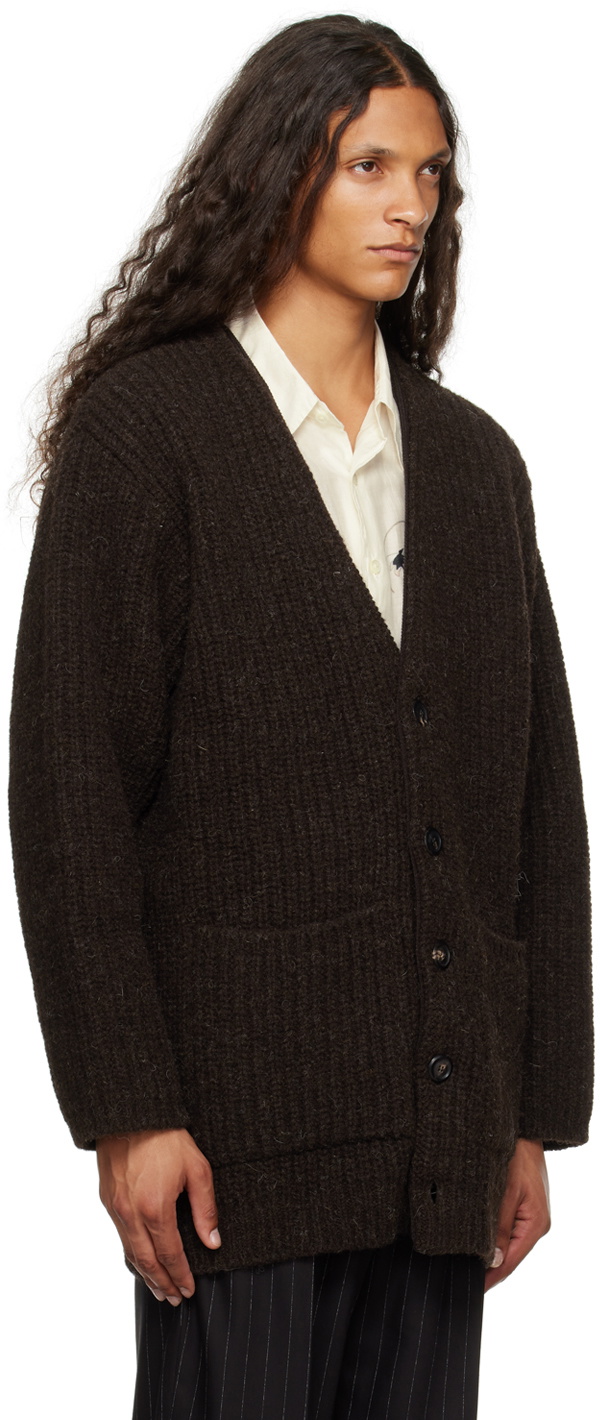 Our Legacy Brown Colossal Cardigan Our Legacy