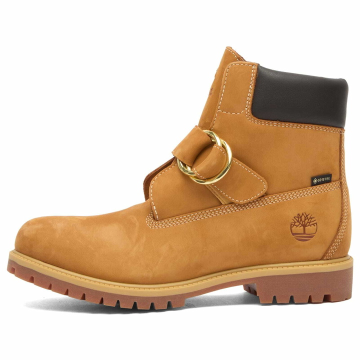 Photo: Timberland Men's x Beams 6 Inch Mid Buckle GTX Boot in Brown