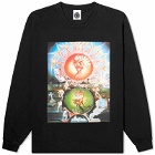 Good Morning Tapes Men's As Above So Below Long Sleeve T-Shirt in Black