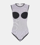 Nensi Dojaka Mesh bodysuit