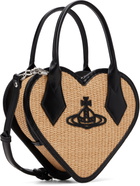 Vivienne Westwood Beige Josephine Heart Crossbody Bag