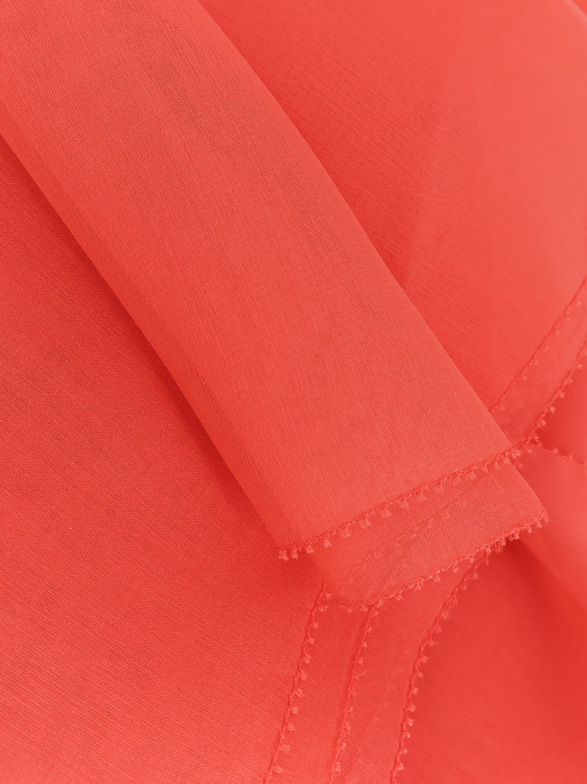 スカーフ MAX MARA a silk chiffon stole Rosso Max Mara Rivera Silk Chiffon Stole Max Mara