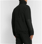 AFFIX - Logo-Print Polar Fleece Zip-Up Jacket - Black