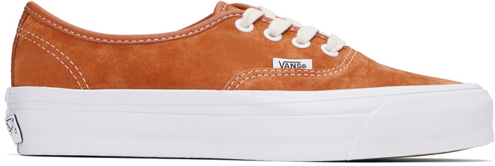 Photo: Vans Orange Authentic Reissue 44 Sneakers