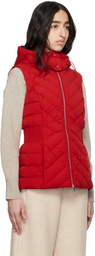 MACKAGE Red Hoshi Hooded Light Down Vest