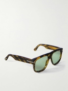 TOM FORD - Icon Square-Frame Tortoiseshell Acetate Sunglasses