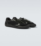 Prada Speedrock leather-trimmed sneakers