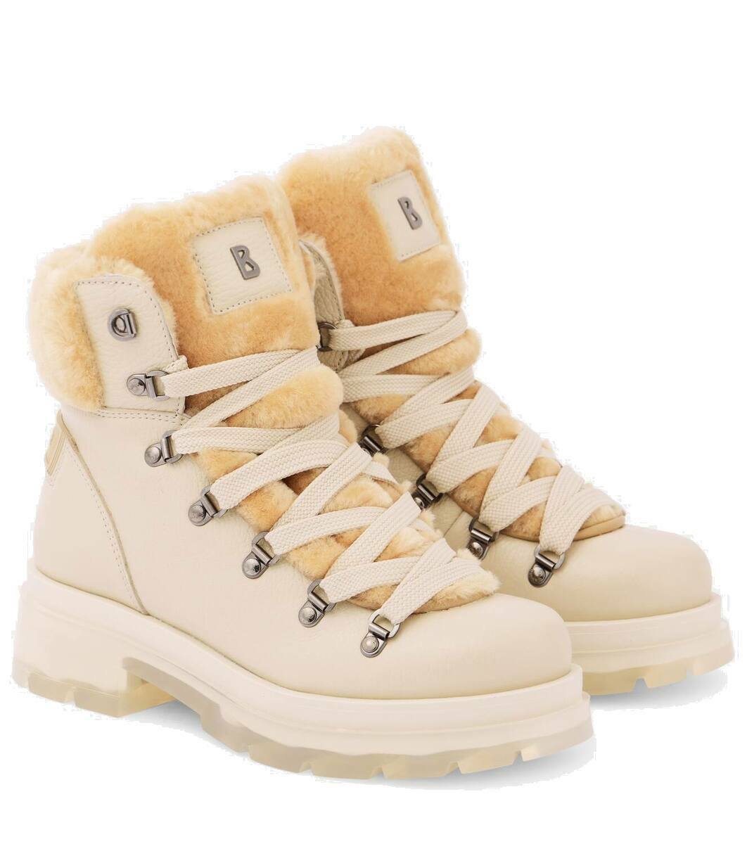 Bogner Turin suede and shearling ankle boots Bogner
