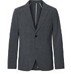 Club Monaco - Grey Grant Slim-Fit Unstructured Puppytooth Woven Blazer - Gray