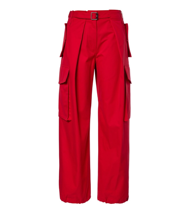 Photo: Loewe Cotton and silk cargo pants