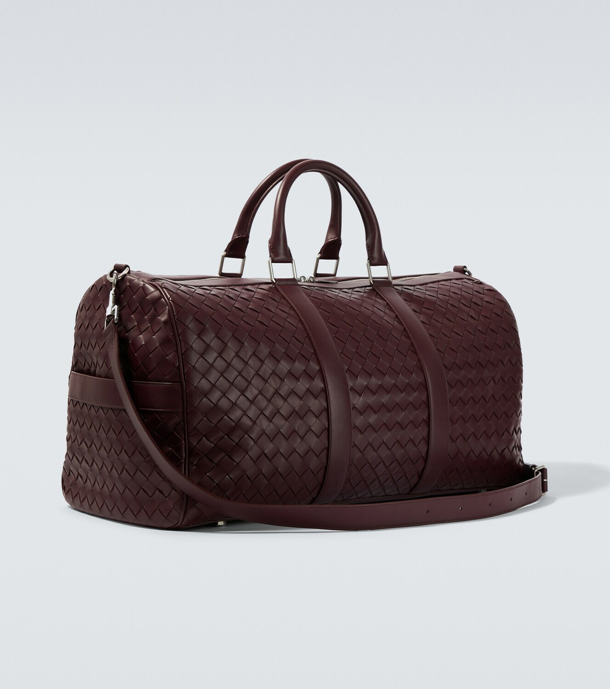 Bottega Veneta Intrecciato leather duffel bag