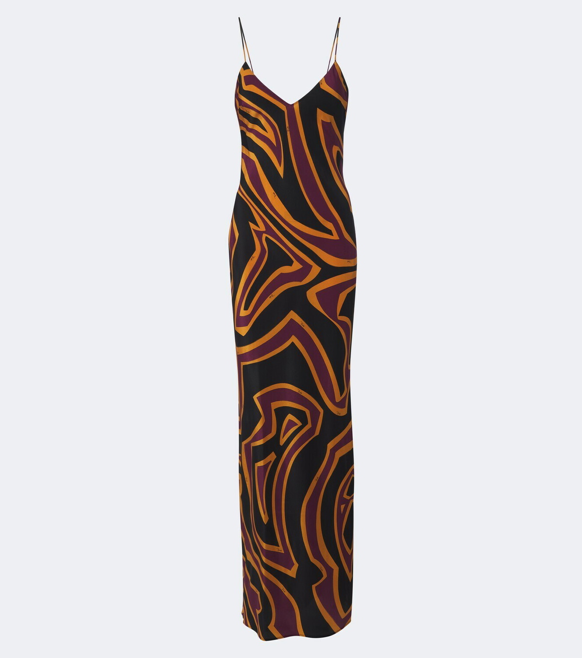 Pucci Labirinto silk crêpe de chine slip dress