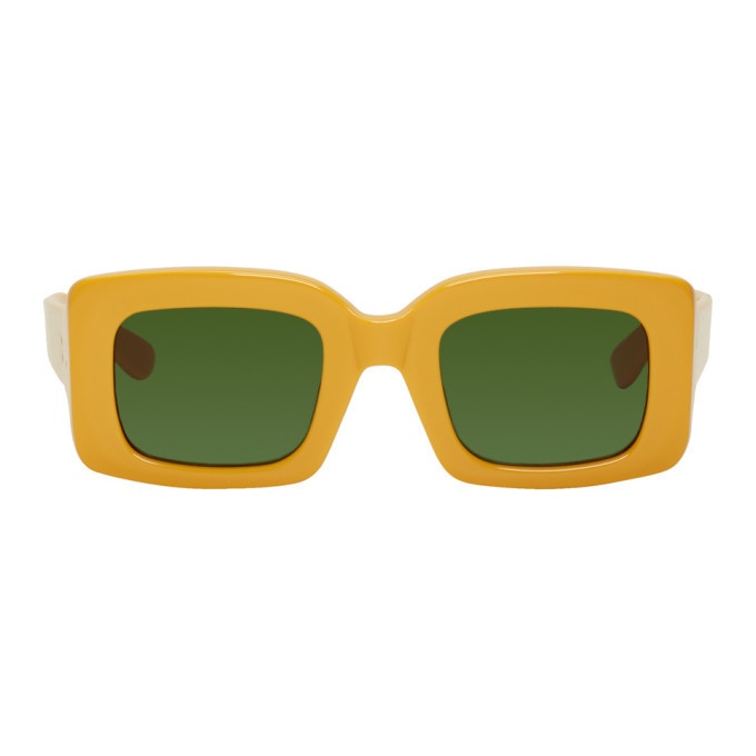 Photo: RAEN Yellow Flatscreen Sunglasses