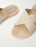 Zegna - Suede Sandals - Neutrals