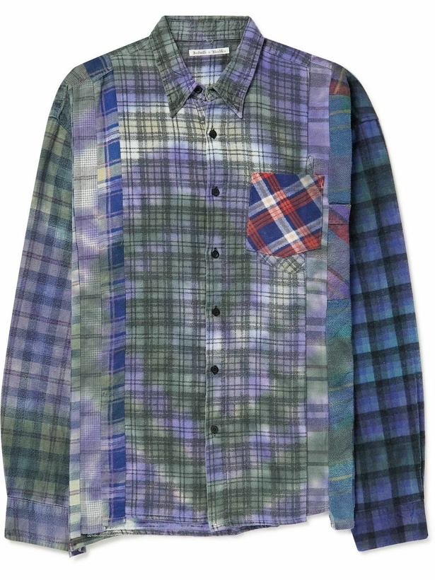 Photo: Needles - 7 Cuts Checked Cotton-Flannel Shirt