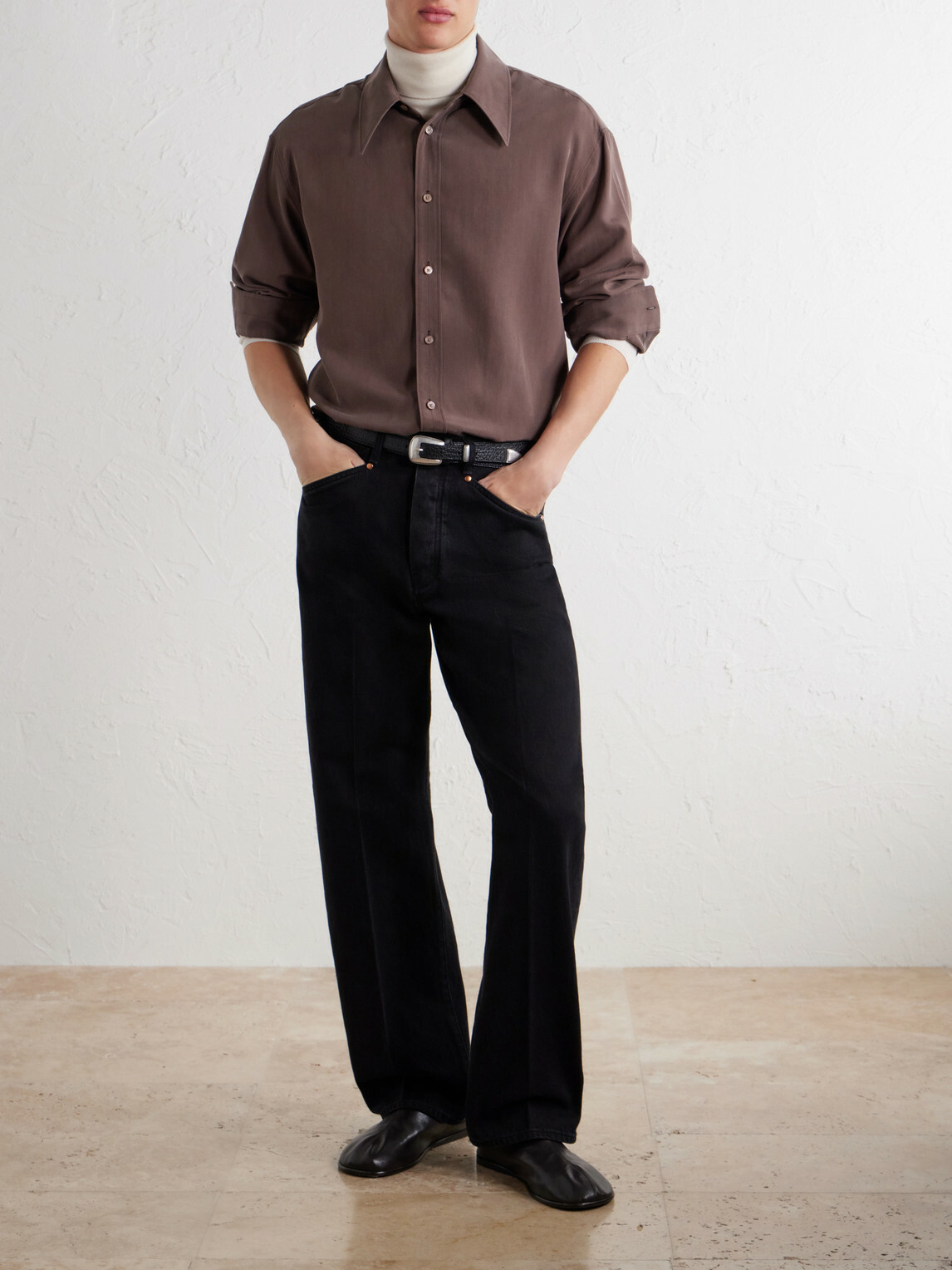 LEMAIRE - Straight-Leg Jeans - Black