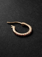 KOLOURS JEWELRY - Flamma Spectra Small Gold Diamond Single Hoop Earring