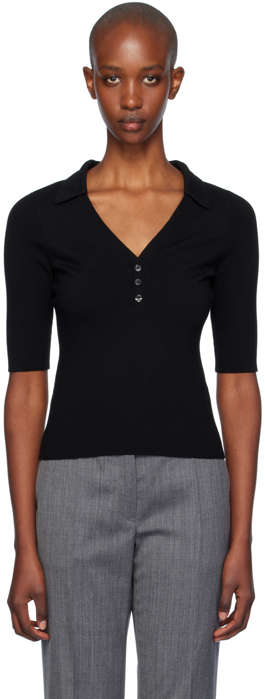 BOSS Black Wool Polo