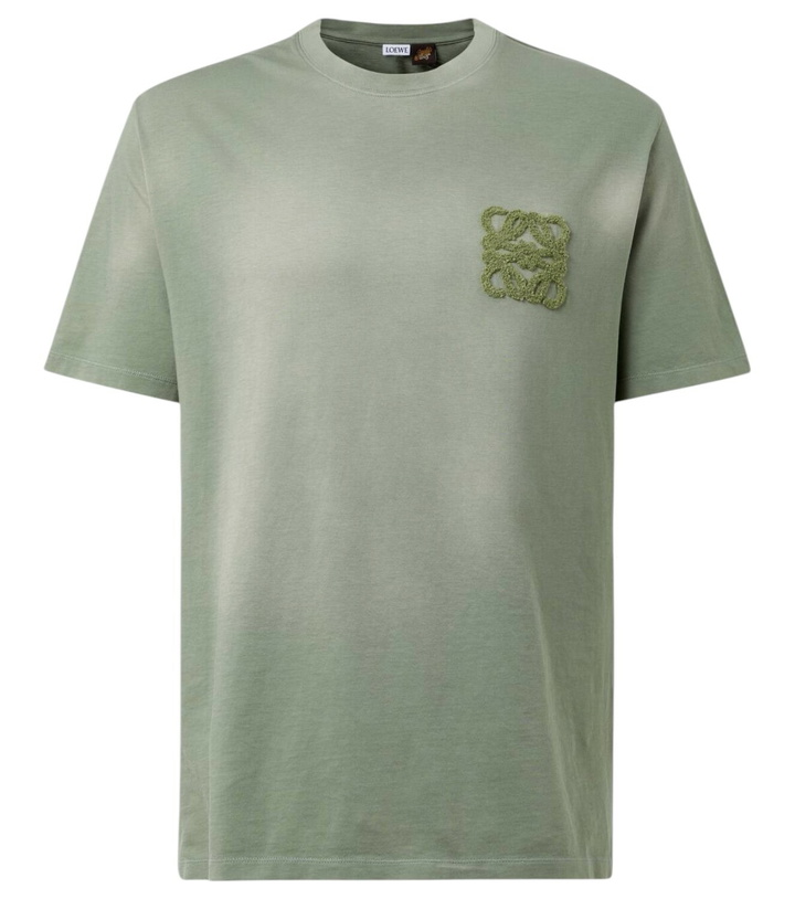 Photo: Loewe Anagram cotton jersey T-shirt