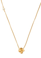 Completedworks Pearl and 18kt Gold-plated Pendant Necklace - One Size