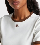 Courrèges Cotton jersey T-shirt