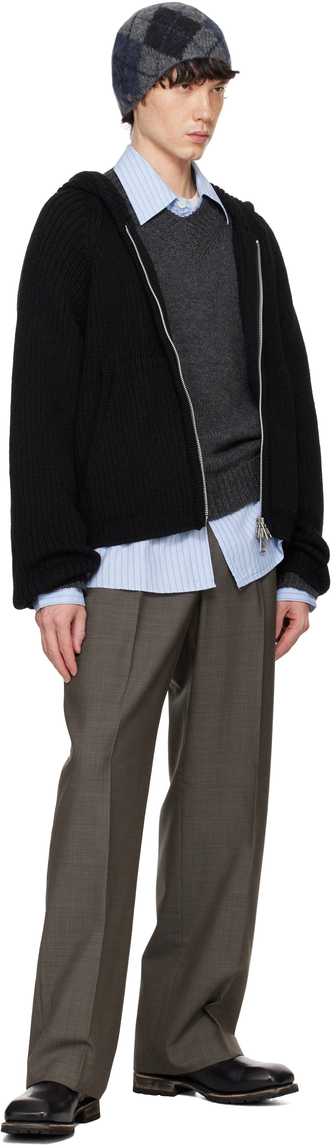 OUR LEGACY Gray Borrowed Chino Trousers Our Legacy
