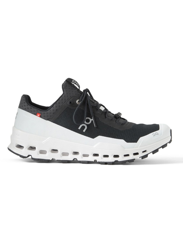 Photo: ON - Cloudultra Rubber-Trimmed Mesh Trail Running Sneakers - Black