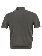 Fedeli Giza Cotton Short-sleeved Polo Shirt
