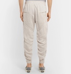 Isabel Marant - Oarris Tapered Tencel and Linen-Blend Trousers - Ecru