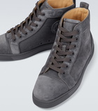 Christian Louboutin - Louis suede high-top sneakers