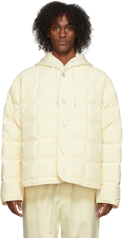 Photo: Jil Sander Off-White Down Insulator 2 Quilted Jacket