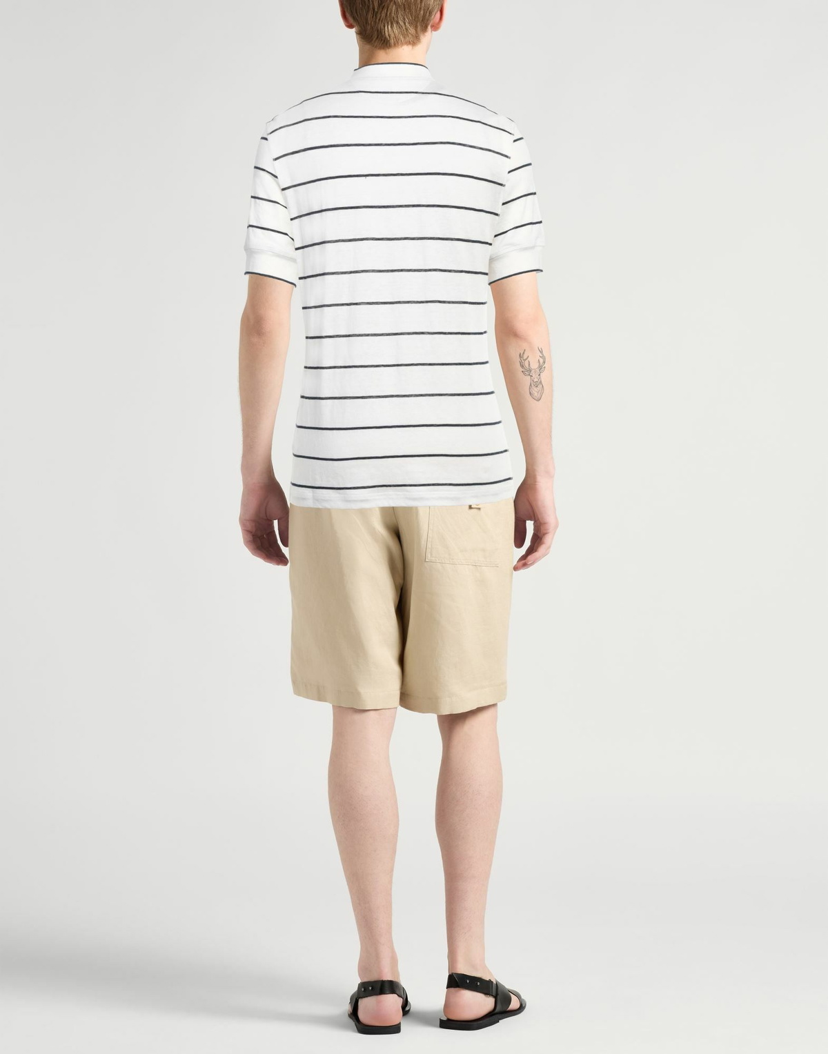 Brunello Cucinelli Mens T-shirt Cream