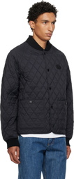 Burberry Black Quilted Nylon Jacket