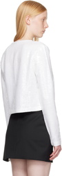 16Arlington White Keid Cardigan