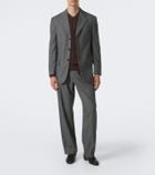 The Row Tavel virgin wool mouliné suit pants